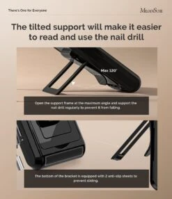 MB420G Rechargeable Nail Drill 40000RPM -Melody Susie 6 254e50b4 b8f8 41f8 96be 097247a2c222