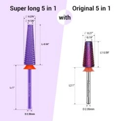 Super Long 5 In 1 Tungsten Carbide Nail Drill Bit -Melody Susie 6 2b1b549e 6d4b 44af bdac 1668a4ea7cf5