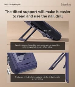 MB420G Rechargeable 40000RPM Nail Drill Gift Box -Melody Susie 6 2c2eef81 e2bc 4cf4 b818 6a50932f7be3