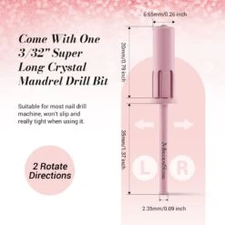 Super Long Sanding Bands With 6.65mm Crystal Mandrel Bit - 50 Pcs -Melody Susie 6 306a2ea4 0b8b 4ee6 8617 5235d7c869ba