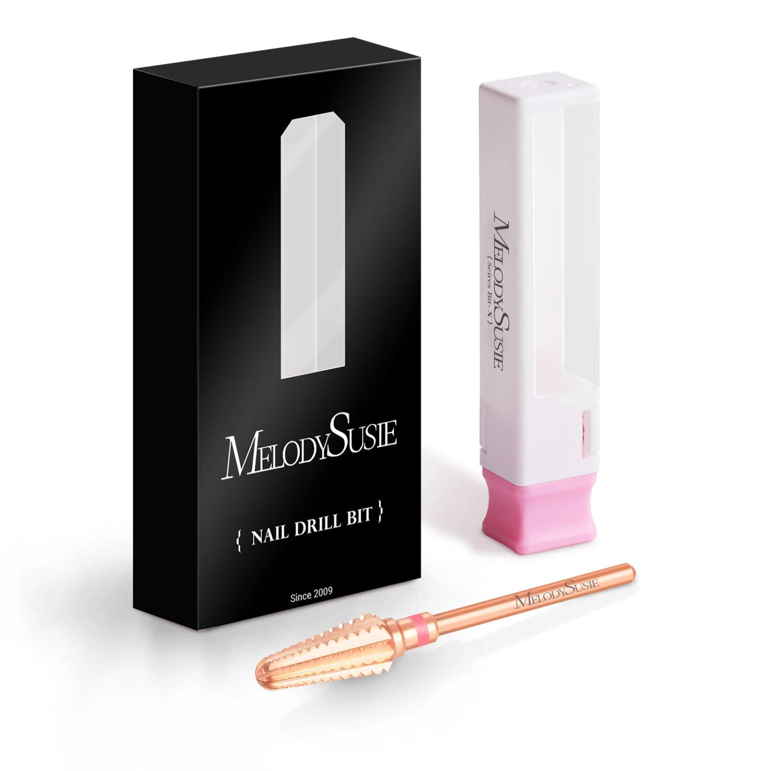 Tornado Tungsten Carbide Nail Drill Bits - Rose Gold 9 Tornado Tungsten Carbide Nail Drill Bits - Rose Gold - Image 7