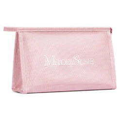 Pink Glitter Nail Tool Storage Bag
