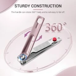 Stainless Steel Nail Clippers 3 In 1 Kit - Pink -Melody Susie 6 924a916c d548 4f85 88b4 0fe17b441f32