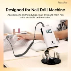 Nail Drill Machine Holder With 10 Holes Nail Drill Bits -Melody Susie 6 a0bfaece bd8c 4466 8650 dc94c712bdf1