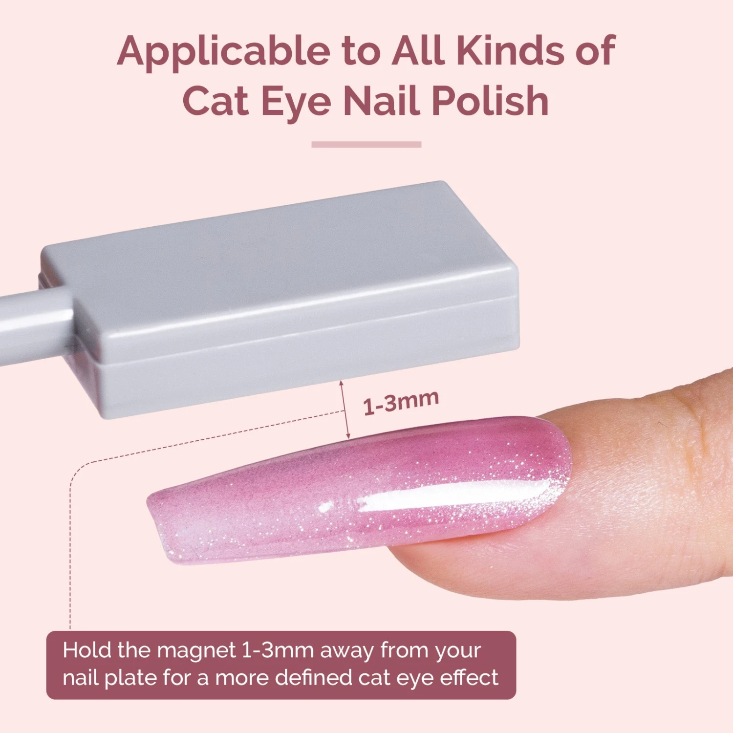 Cat Eye Gel Nail Polish Magnets Set 11 Pcs 8 Cat Eye Gel Nail Polish Magnets Set 11 Pcs - Image 6