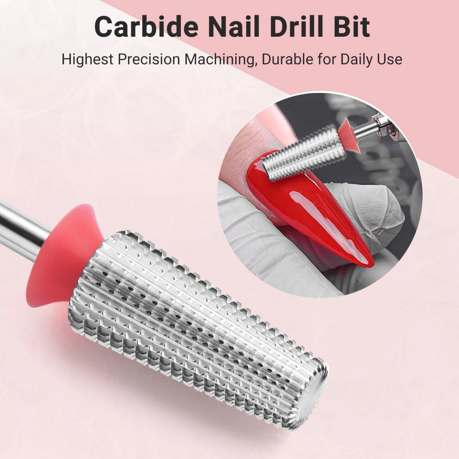 Tungsten Carbide Professional 5 In 1 Nail Drill Bits 7 Tungsten Carbide Professional 5 In 1 Nail Drill Bits - Image 5