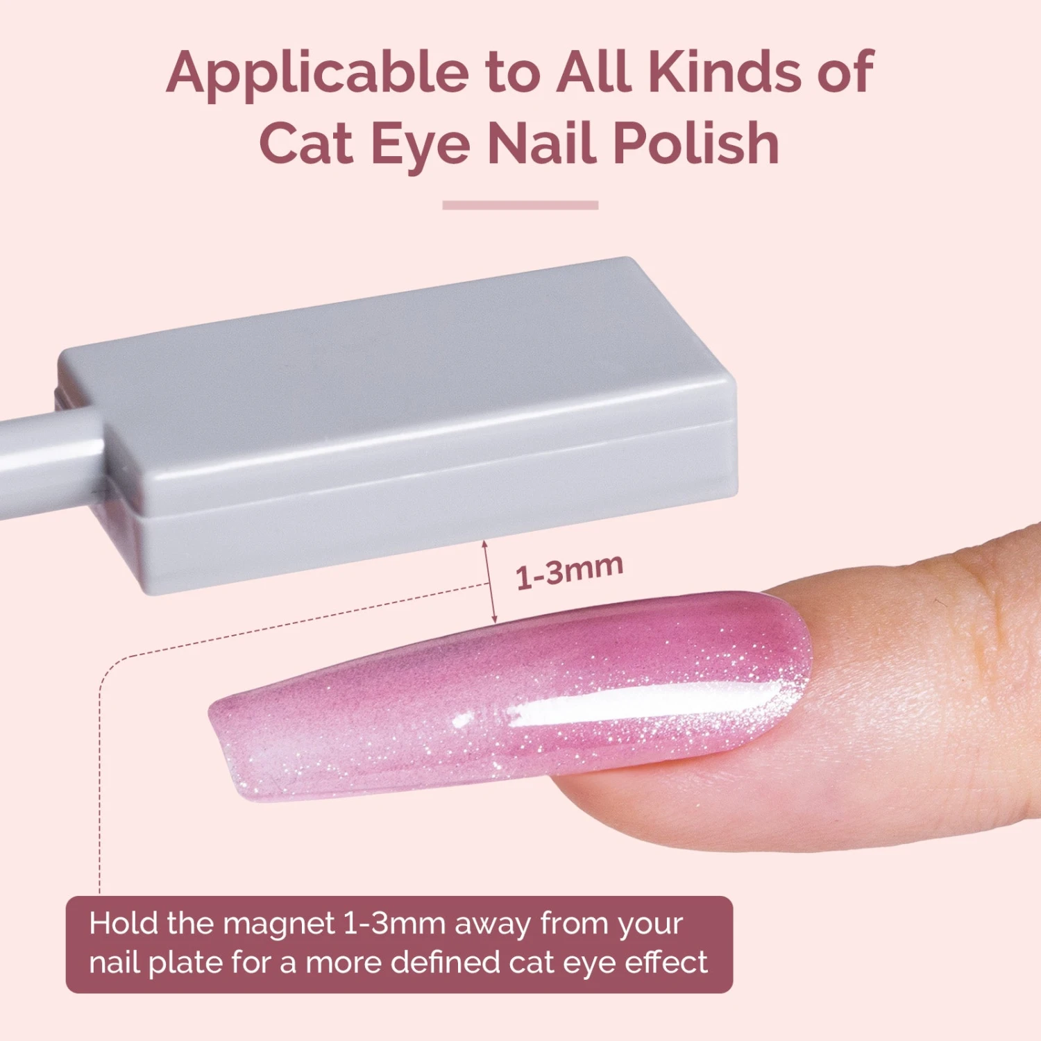Cat Eye Gel Nail Polish Magnets Set 12 Pcs 8 Cat Eye Gel Nail Polish Magnets Set 12 Pcs - Image 6