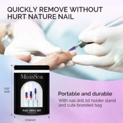 3Pcs Carbide Tungsten Nail Drill Bits Set 25 3Pcs Carbide Tungsten Nail Drill Bits Set -Melody Susie 6 dedbdeb9 efe0 419d b991 40190467a399