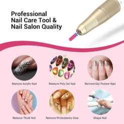 Small Barrel Smooth Top Tungsten Carbide Nail Drill Bits - Medium -Melody Susie 71PF0o25QpL. SL1500 0a07c619 a23d 4453 82cf 12253e432745