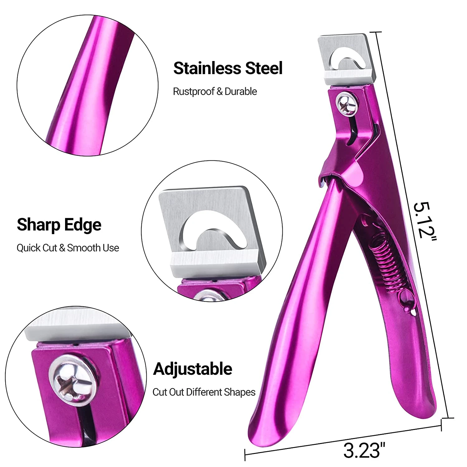 Acrylic Nail Clipper 4 In 1 Kit 4 Acrylic Nail Clipper 4 In 1 Kit - Image 2