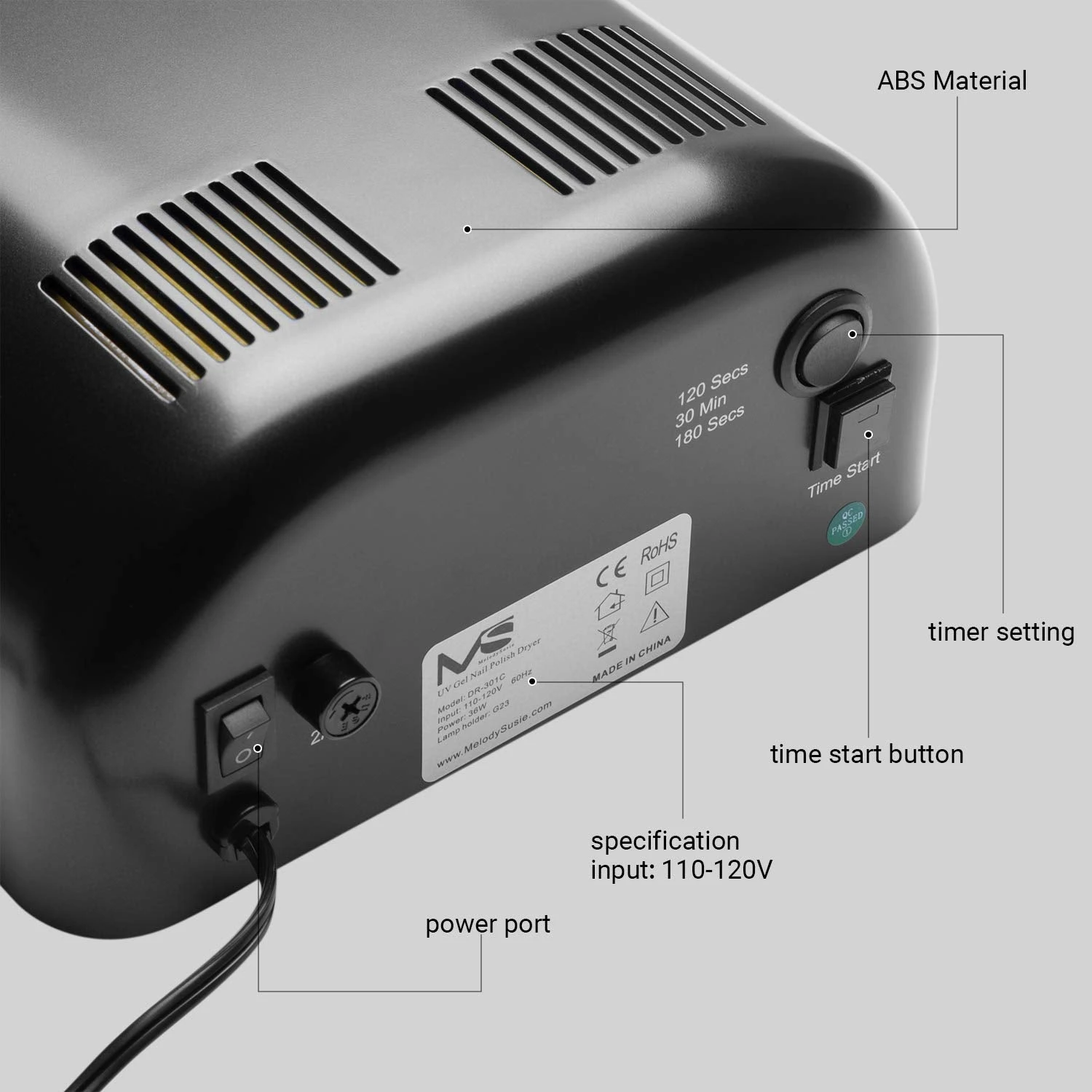 SOL 1 (S-Pro04) UV Nail Lamp 7 SOL 1 (S-Pro04) UV Nail Lamp - Image 5