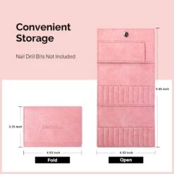 Nail Drill Bit Holder Wallet -Melody Susie 71mQYlsRTOL