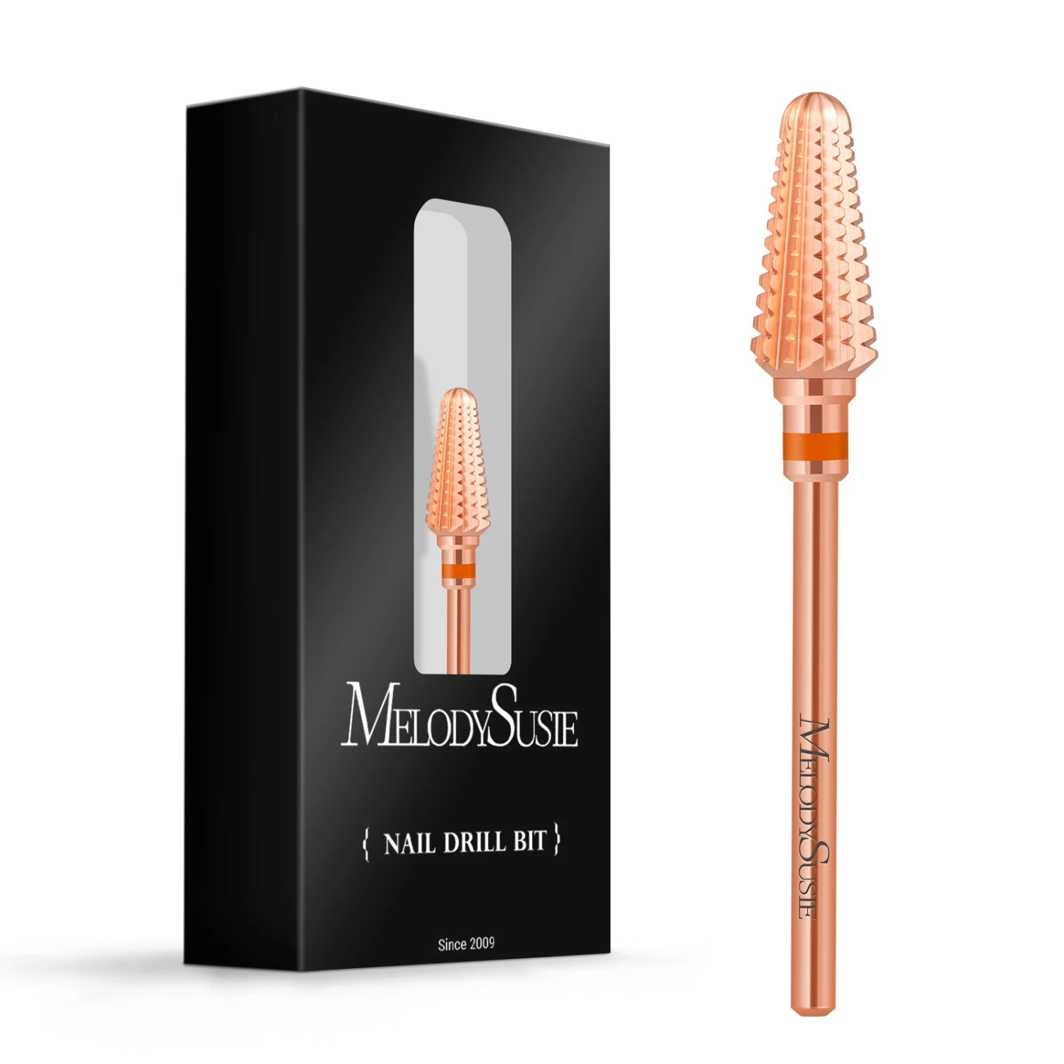 Tornado Tungsten Carbide Nail Drill Bits - Rose Gold 10 Tornado Tungsten Carbide Nail Drill Bits - Rose Gold - Image 8