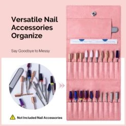 Nail Drill Bit Holder Wallet -Melody Susie 81ecbBAlGtL