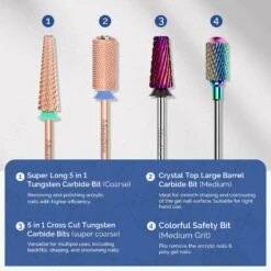 SM200F Plus Rechargeable 35000RPM Nail Drill Art Design Gift Box -Melody Susie 8 891a49ba dcfa 4cfe a754 857d6a75ab5a