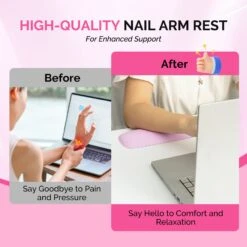 Portable PU Leather Nail Arm Rest -Melody Susie 8 cc125748 281c 494a 84bf 5bb9d211139b