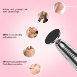 60 Pcs Replacement Sandpaper Discs With 25mm Metal Nail Drill Bit -Melody Susie 9 8621c4b1 592f 4766 8eaa 13e38ac550ca