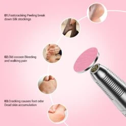 60 Pcs Replacement Sandpaper Discs With 25mm Metal Nail Drill Bit -Melody Susie 9 be1424e0 48ff 45ac bbc5 a06f14cb1ebc