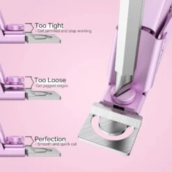 Acrylic Nail Clipper 4 In 1 Kit Pink -Melody Susie A 4pcsPinkSet 05