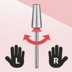 Tungsten Carbide Professional 5 In 1 Nail Drill Bits 24 Tungsten Carbide Professional 5 In 1 Nail Drill Bits -Melody Susie A 5