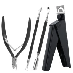 Acrylic Nail Clippers 4 In 1 Kit-Black