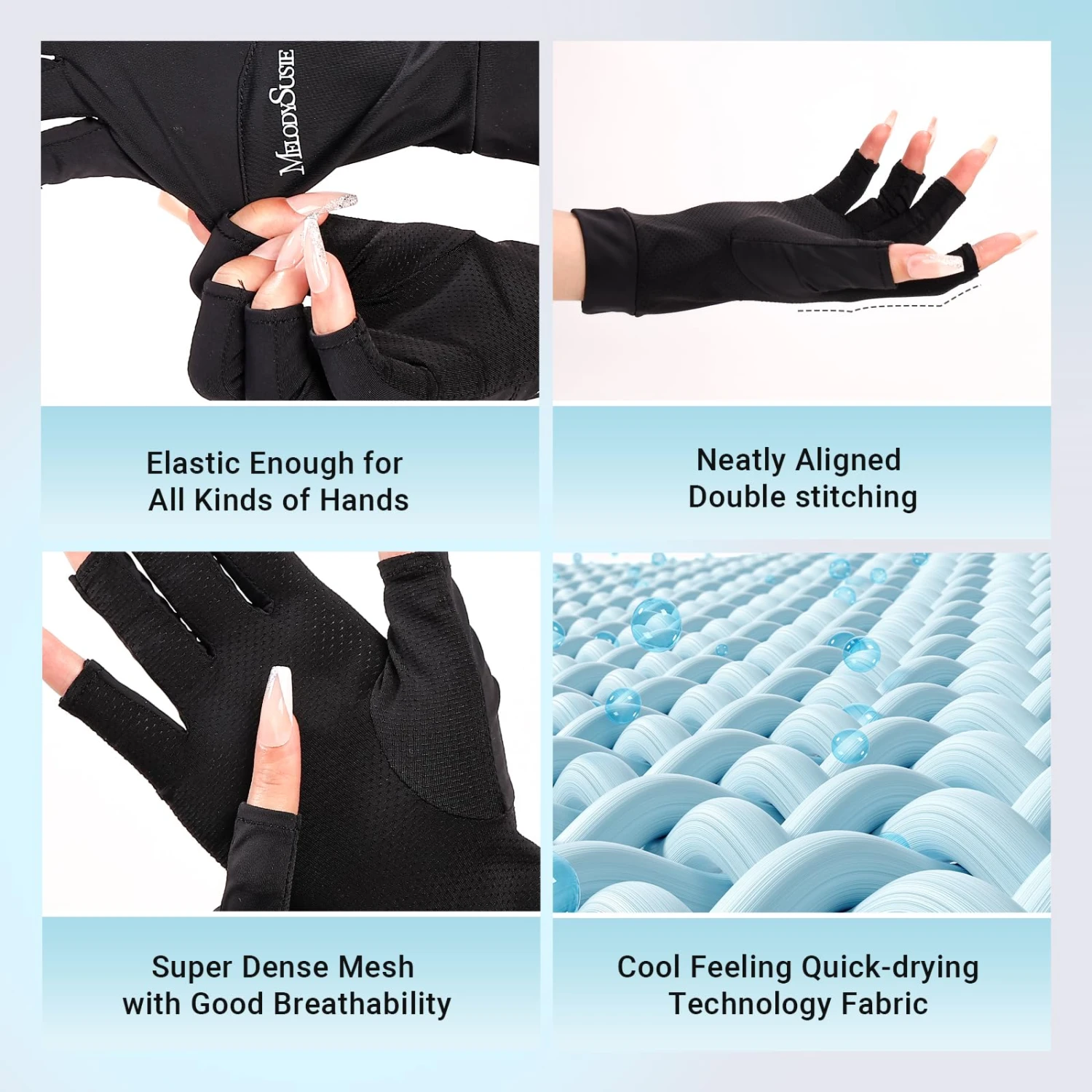 Premium UV Shield Manicure Gloves 7 Premium UV Shield Manicure Gloves - Image 5