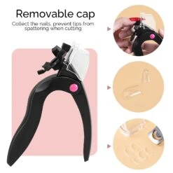 Rotary Adjustable Stainless Steel Acrylic Nail Clippers -Melody Susie BlackNailClipper 04 59e61c26 76ad 4c55 87bd ab525dbed040