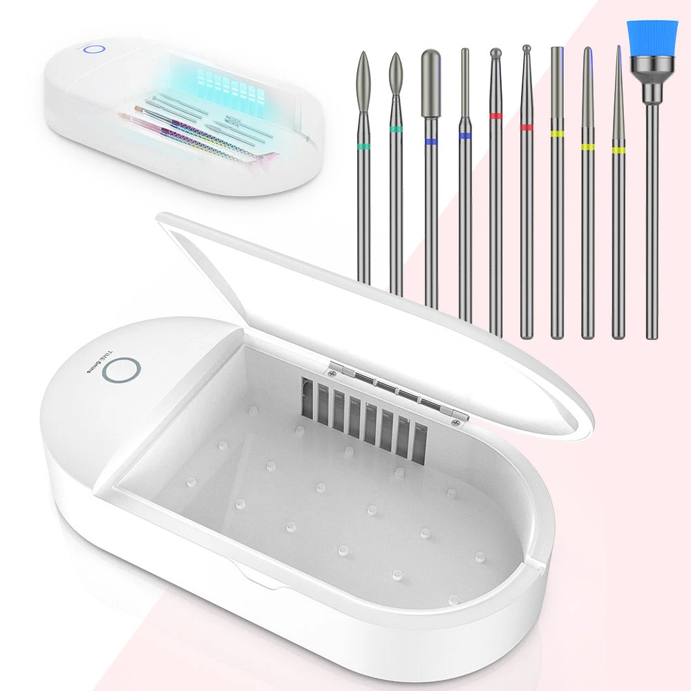 Diamond Cuticle Nail Drill Bits Set 10Pcs 10 Diamond Cuticle Nail Drill Bits Set 10Pcs - Image 8