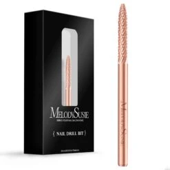 Tungsten Carbide Safety Under Nail Cleaner Nail Drill Bit Rose Gold 20 Tungsten Carbide Safety Under Nail Cleaner Nail Drill Bit Rose Gold -Melody Susie ExtraFine XFRoseGoldUnderNailCleaner
