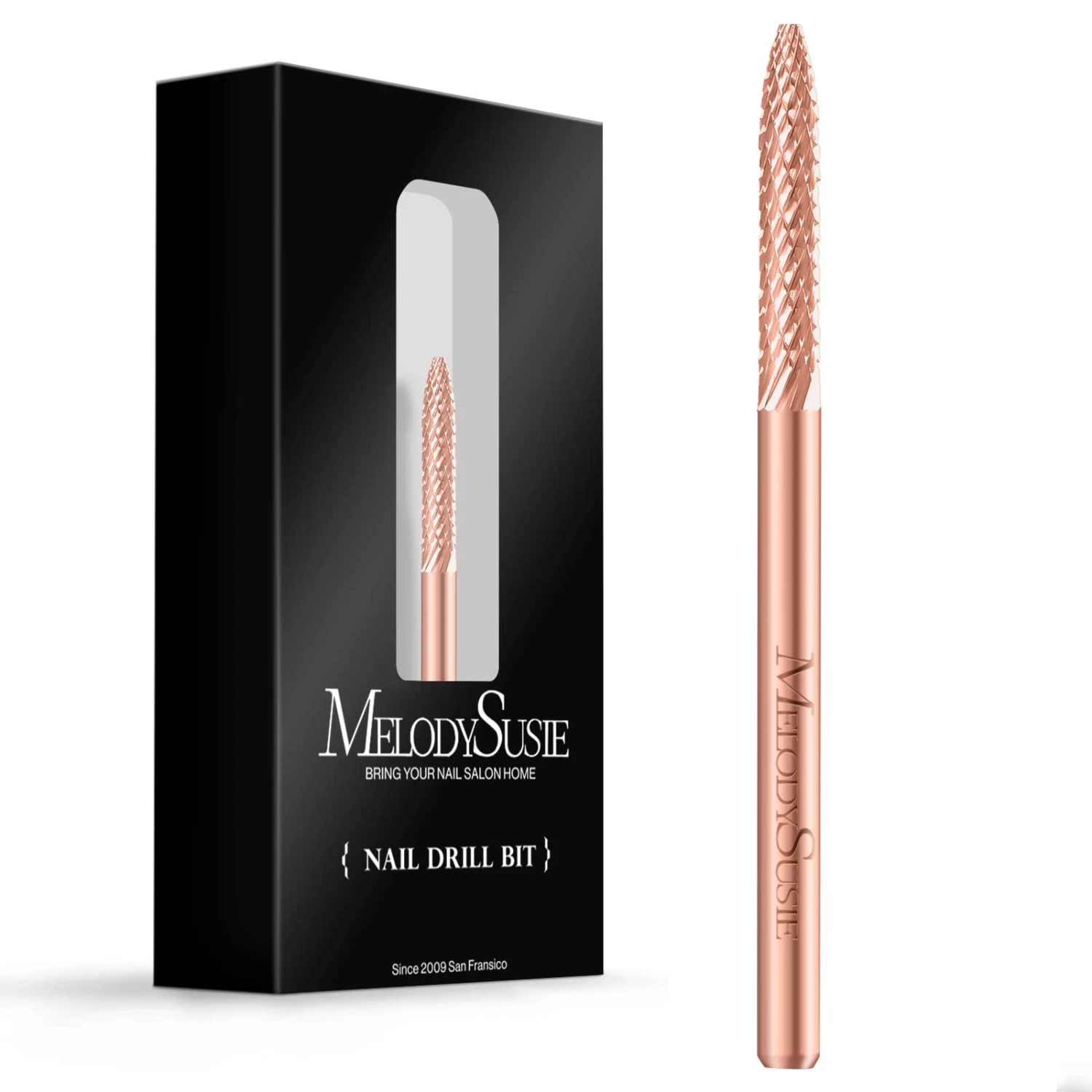 Tungsten Carbide Safety Under Nail Cleaner Nail Drill Bit Rose Gold 11 Tungsten Carbide Safety Under Nail Cleaner Nail Drill Bit Rose Gold - Image 10