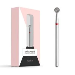 2mm Barrel Shape Carbide Diamond Under Nail Cleaner Nail Drill Bit 32 2mm Barrel Shape Carbide Diamond Under Nail Cleaner Nail Drill Bit -Melody Susie Fine F4mmBallCuticleBit 01