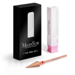 Tapered Nib Multi-function Carbide Tungsten Nail Drill Bit -Melody Susie Fine FRoseGold 07