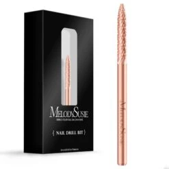 Tungsten Carbide Safety Under Nail Cleaner Nail Drill Bit Rose Gold 17 Tungsten Carbide Safety Under Nail Cleaner Nail Drill Bit Rose Gold -Melody Susie Fine FRoseGoldUnderNailCleanerBit 01