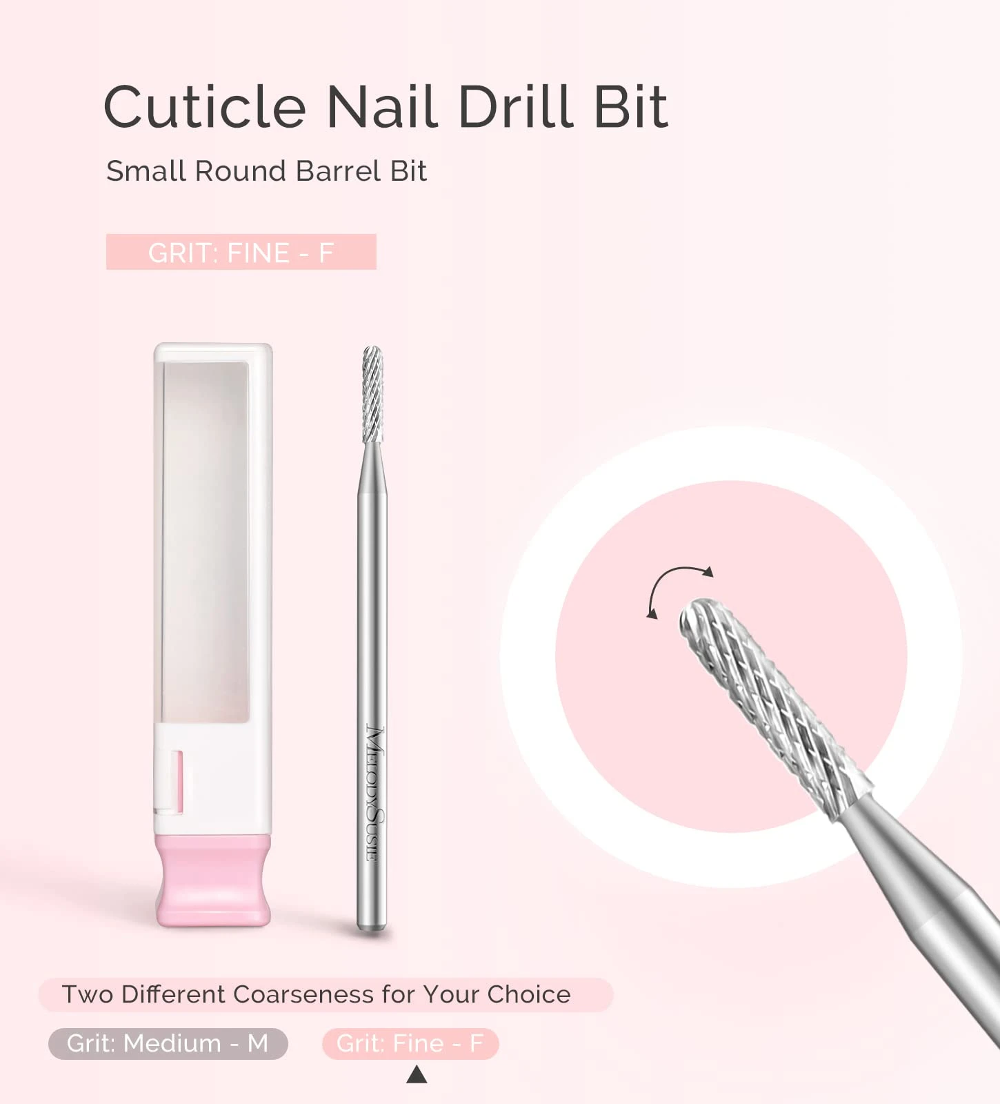 Small Round Barrel Tungsten Carbide Nail Drill Bit 5 Small Round Barrel Tungsten Carbide Nail Drill Bit - Image 3