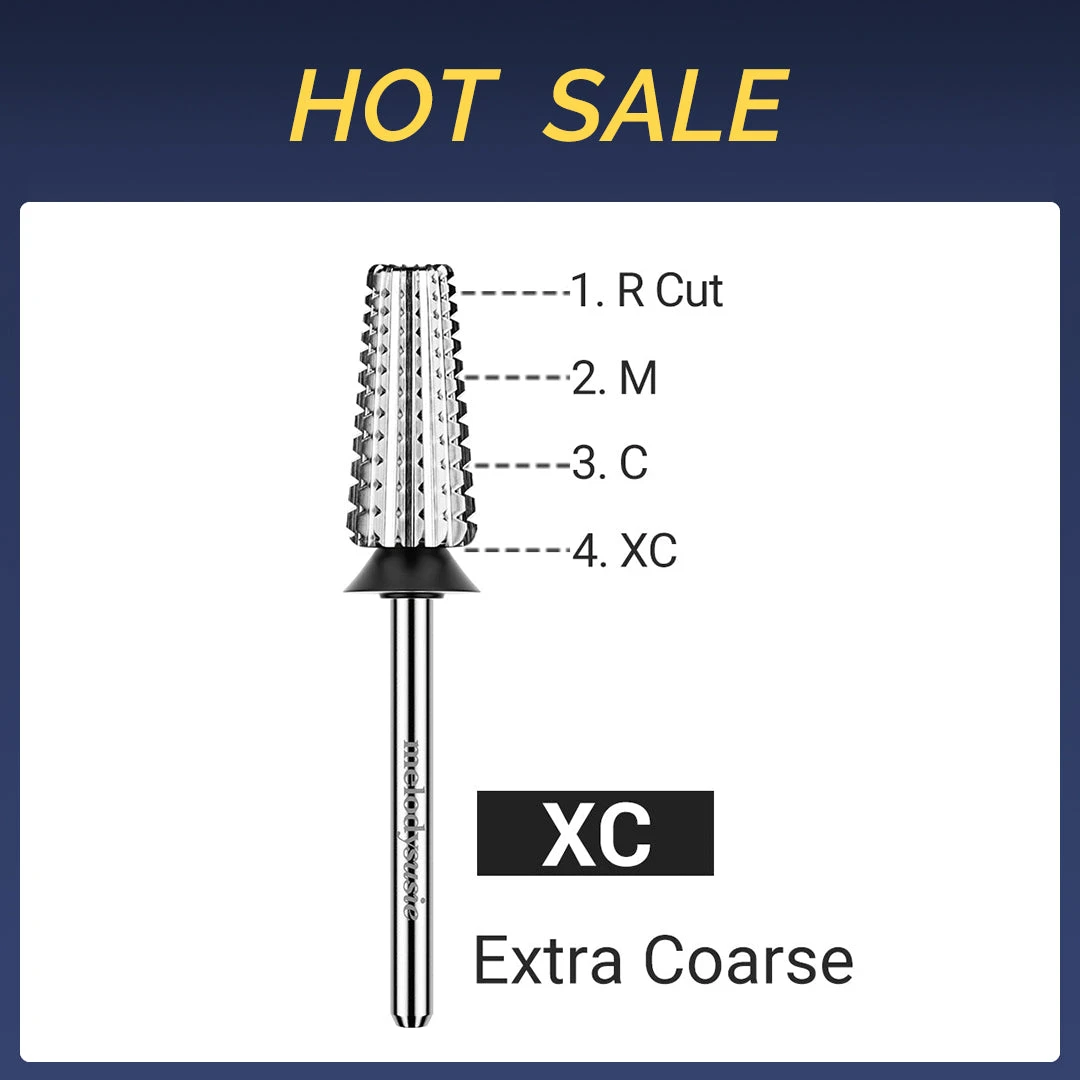 Tungsten Carbide Professional 5 In 1 Nail Drill Bits 14 Tungsten Carbide Professional 5 In 1 Nail Drill Bits - Image 12