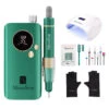 SM200F Rechargeable Nail Drill 35000RPM - Manicure Beginner Kit -Melody Susie ManicureBeginnerSM200FKit 1