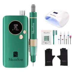 SM200F Rechargeable Nail Drill 35000RPM -Melody Susie ManicureBeginnerSM200FKit