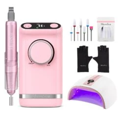 SM320G 35000RPM Rechargeable Nail Drill -Melody Susie Manicure Beginner SM320G Kit 1