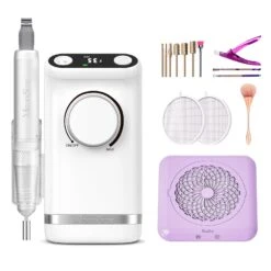 SM320G 35000RPM Rechargeable Nail Drill -Melody Susie Manicure Beginner SM320G Kit