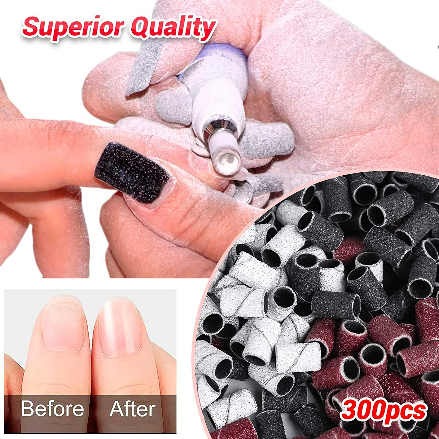 Colorful 300pcs Professional Sanding Bands 4 Colorful 300pcs Professional Sanding Bands - Image 2