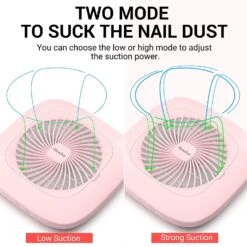 Nail Dust Collector-Pink 17 Nail Dust Collector-Pink -Melody Susie NailDustCollectorPink 05