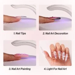 Rechargeable P-Art05M Mini 2 In 1 LED/UV Nail Art Lamp 17 Rechargeable P-Art05M Mini 2 In 1 LED/UV Nail Art Lamp -Melody Susie P5