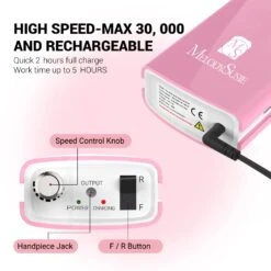 Artemis(SC300I) Rechargeable Nail Drill Sets -Melody Susie Pink 03 579b7038 bfc3 4785 a0f1 e3e06abd7c8a