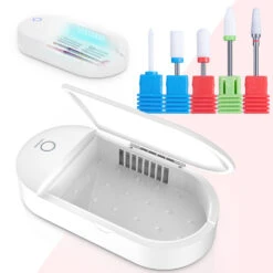 Professional Ceramic Nail Drill Bits Set (5Pcs) 18 Professional Ceramic Nail Drill Bits Set (5Pcs) -Melody Susie Professional Ceramic Nail Drill Bits Set 5 pieces Sanitizer Box 01