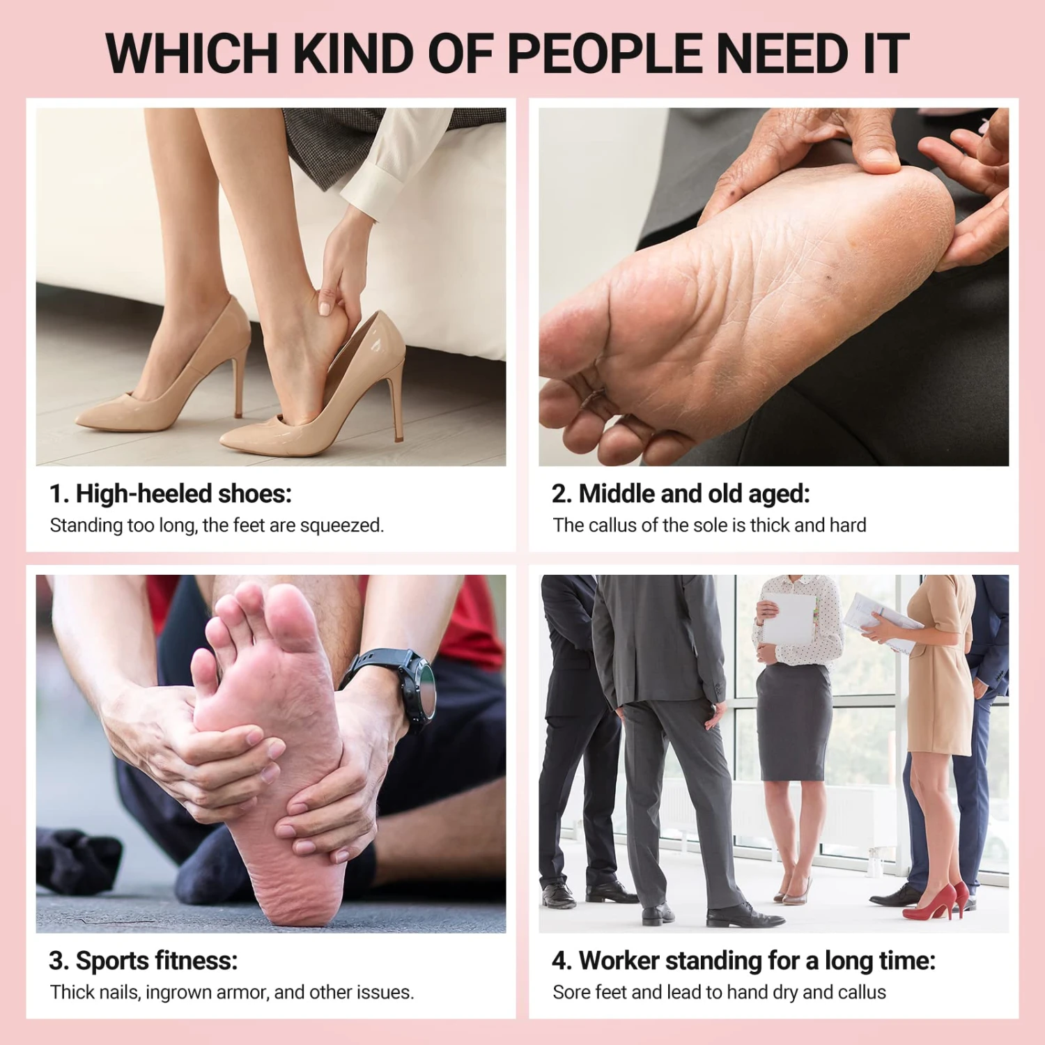 Nail Sanding Caps With A Rubber Mandrel Bit Purple - 13mm 7 Nail Sanding Caps With A Rubber Mandrel Bit Purple - 13mm - Image 5