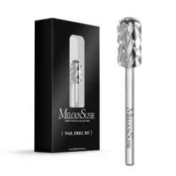 Round Top Large Barrel Carbide Nail Drill Bits-Coarse C (1 Pc) -Melody Susie QuintupleCoarse 5XCSilver 01