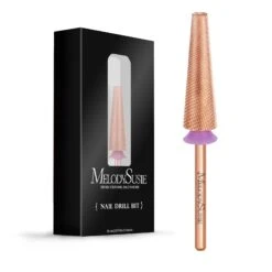 Super Long 5 In 1 Tungsten Carbide Nail Drill Bit (Rose-Gold) -Melody Susie SKU 01 DoubleFine 2XFRoseGold