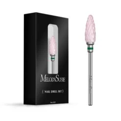 Ceramic Nail Drill Bits Pink -Melody Susie SKU 02 ExtraCoarse XCPink