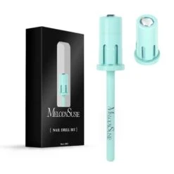 Crystal Top Barrel Shaped Mandrel Bit -Melody Susie SKU 03 CrystalTopMandrelBitSkylightBlue