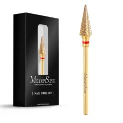 Tapered Nib Multi-function Carbide Tungsten Nail Drill Bit -Melody Susie SKU 03 Fine FGold